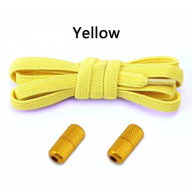 No Tie Elastic Shoelaces For Sneakers Flat Stretch Laces - Image 15