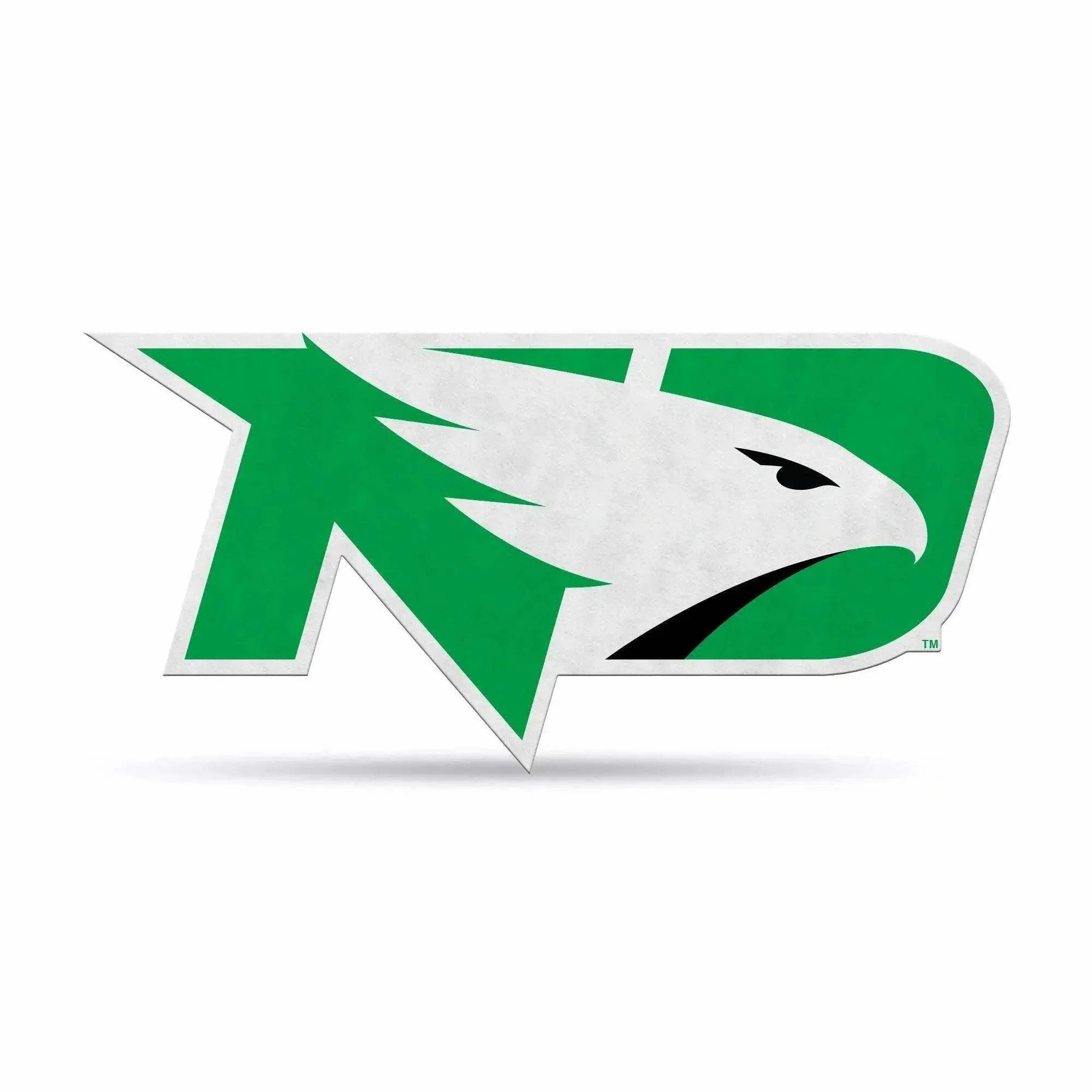 North Dakota Fighting Hawks Pennant Shape Logo Design