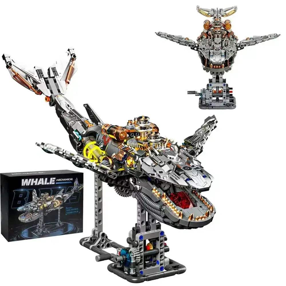 Ocean Life Mechanical Whale Blocks With Light Power Module - Image 7