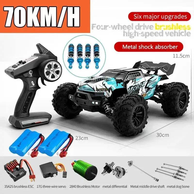 Off Road RC Car 4x4 Brushless High Speed 70KMH Performance - Image 19