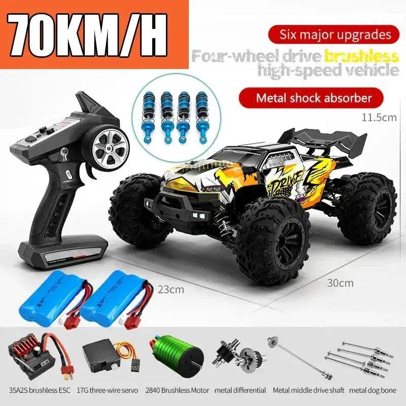 Off Road RC Car 4x4 Brushless High Speed 70KMH Performance - Image 20