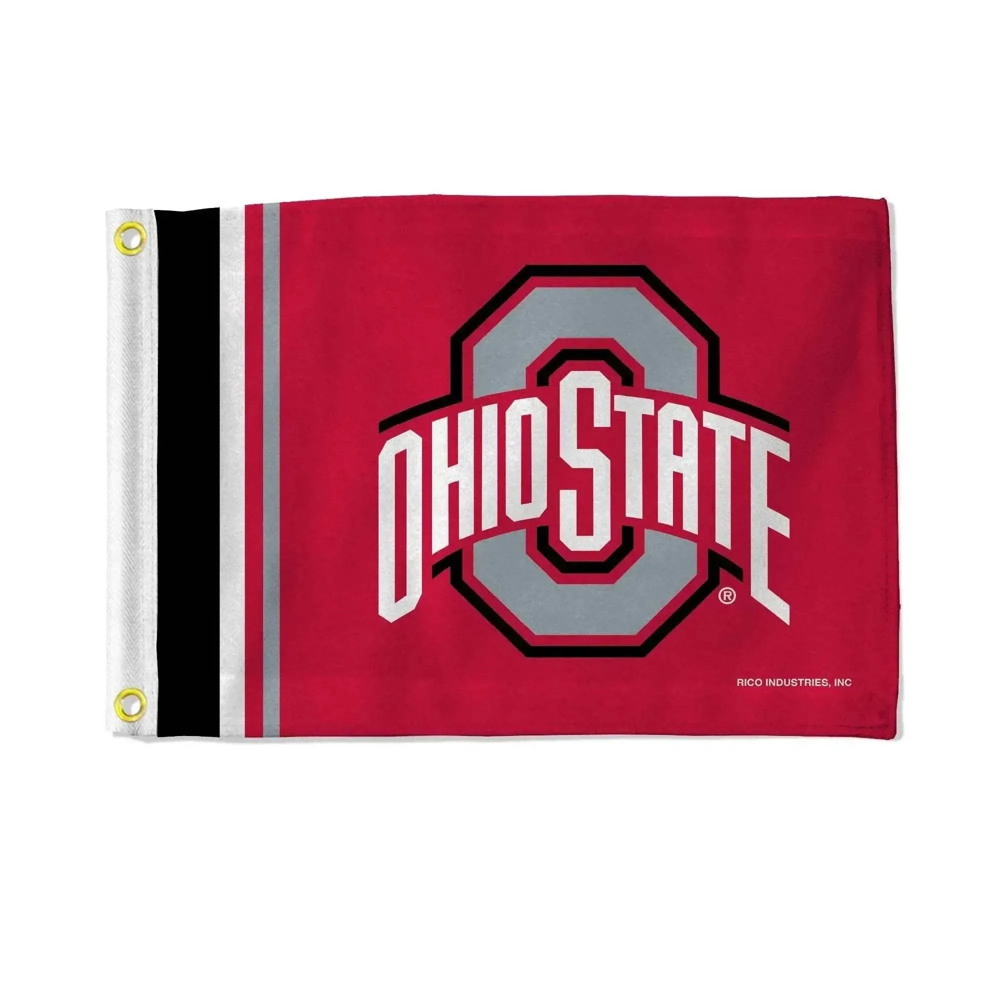 Ohio State Buckeyes Flag 12x17 Striped Utility Flag Outdoor