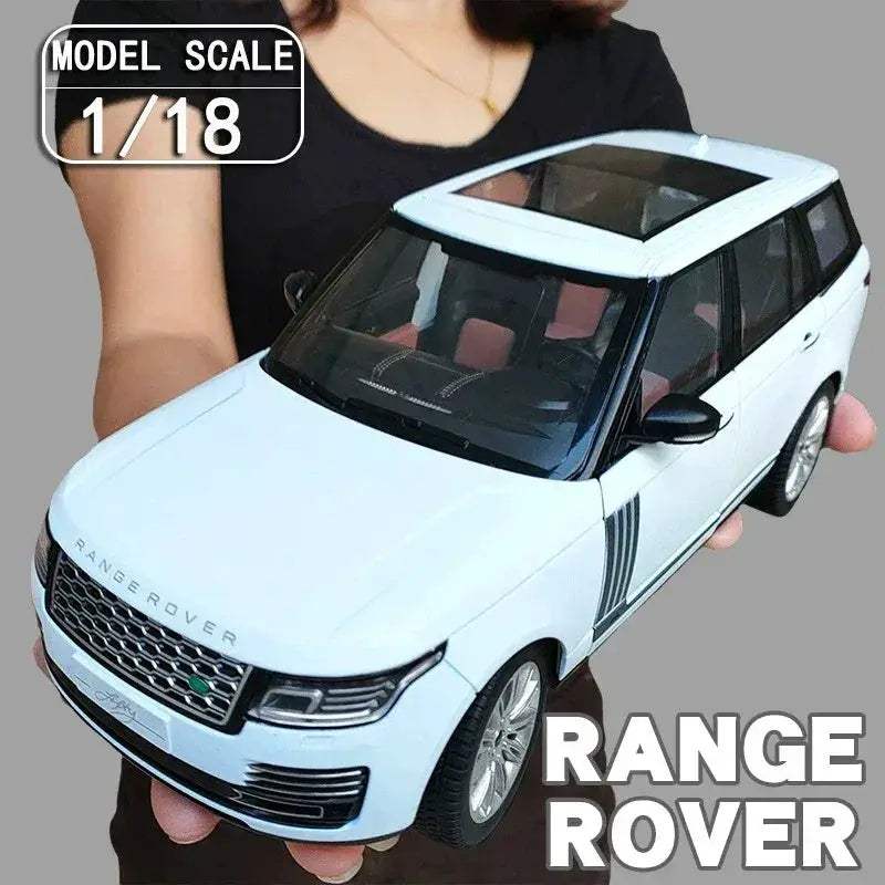 One Eighteen Scale Land Rover Range Rover Diecast Model Car With Sound Light