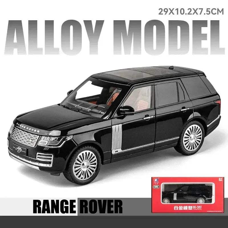 One Eighteen Scale Land Rover Range Rover Diecast Model Car With Sound Light - Image 10