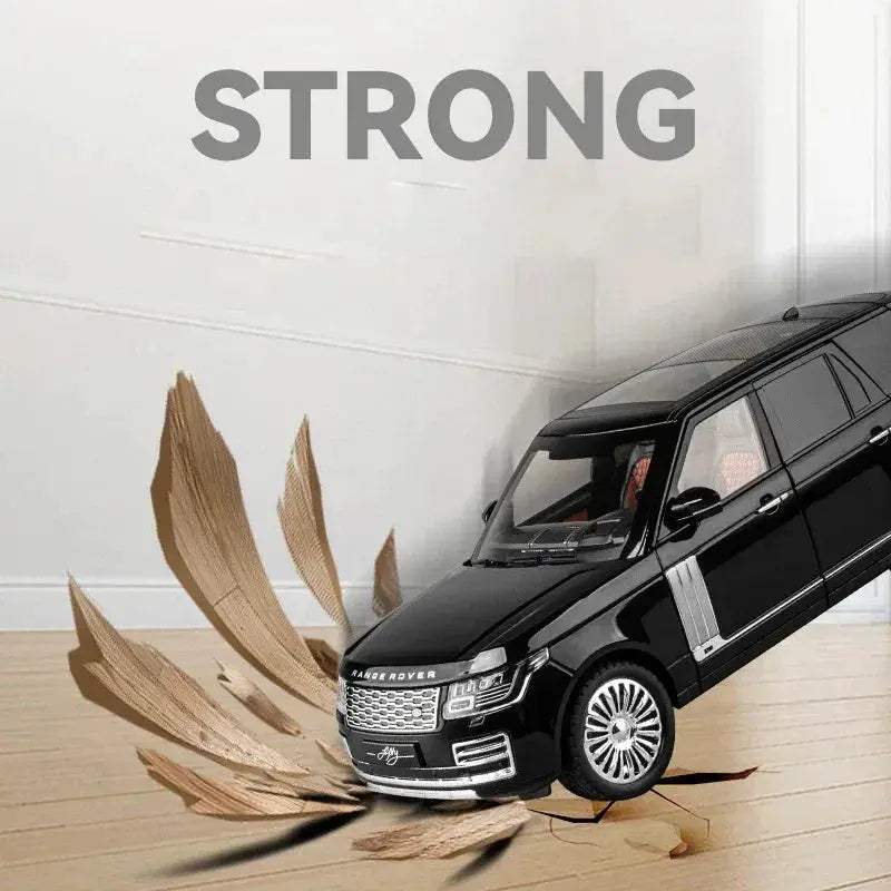 One Eighteen Scale Land Rover Range Rover Diecast Model Car With Sound Light - Image 4