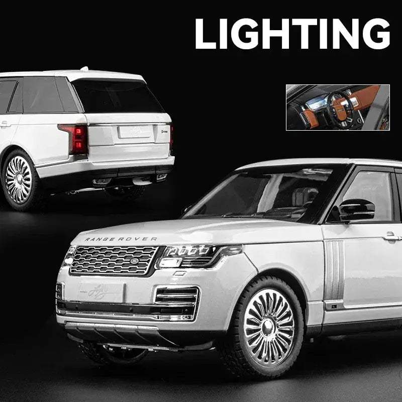 One Eighteen Scale Land Rover Range Rover Diecast Model Car With Sound Light - Image 5