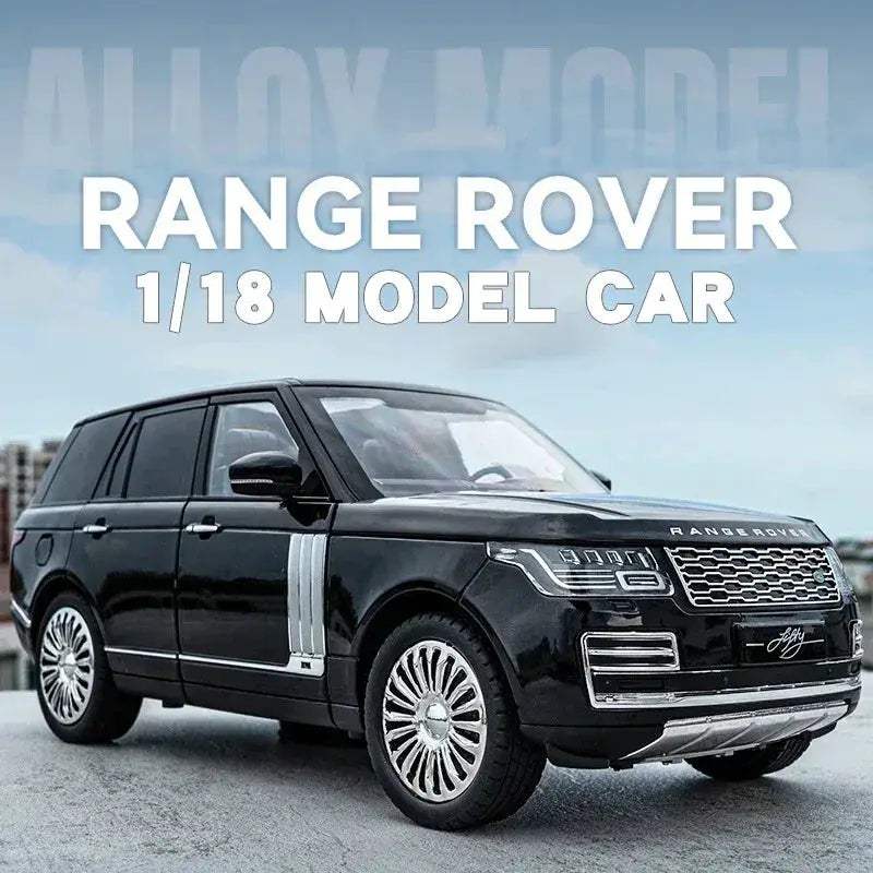 One Eighteen Scale Land Rover Range Rover Diecast Model Car With Sound Light - Image 6