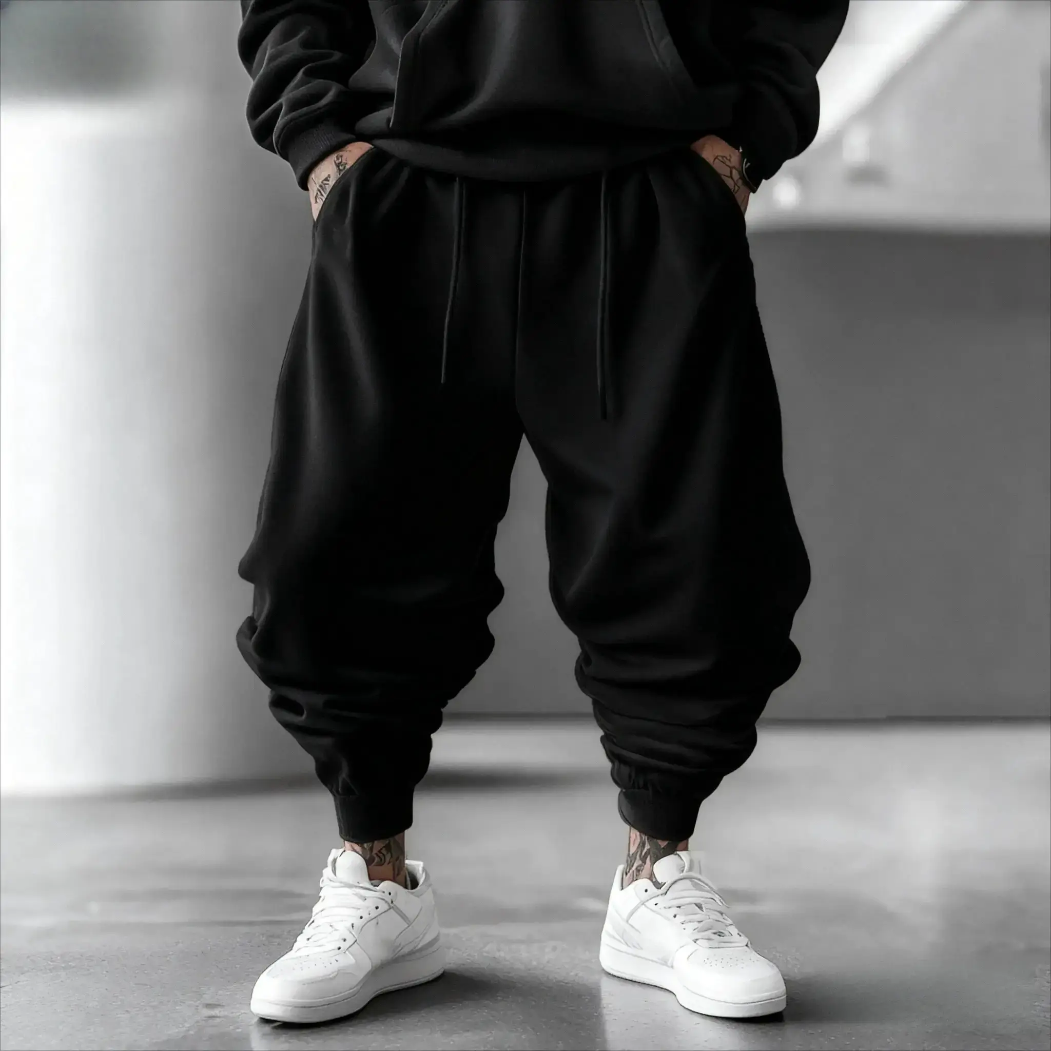 One Piece Ace Harajuku Streetwear Sweatpants Unisex Oversized Comfort - Image 4