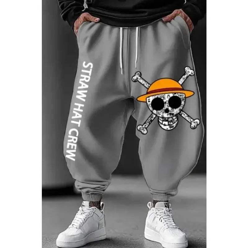 One Piece Anime Jogger Pants Cotton Loose Fit Unisex Cosplay - Image 11