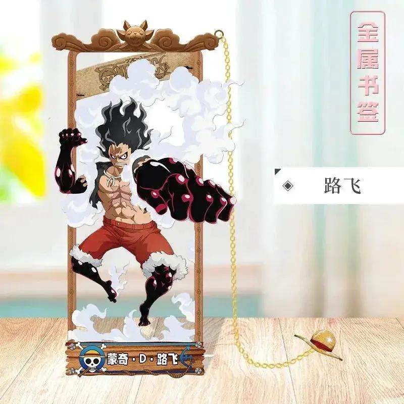 ONE PIECE Metal Bookmarks with Various Design Characters for Anime Fans - Image 4