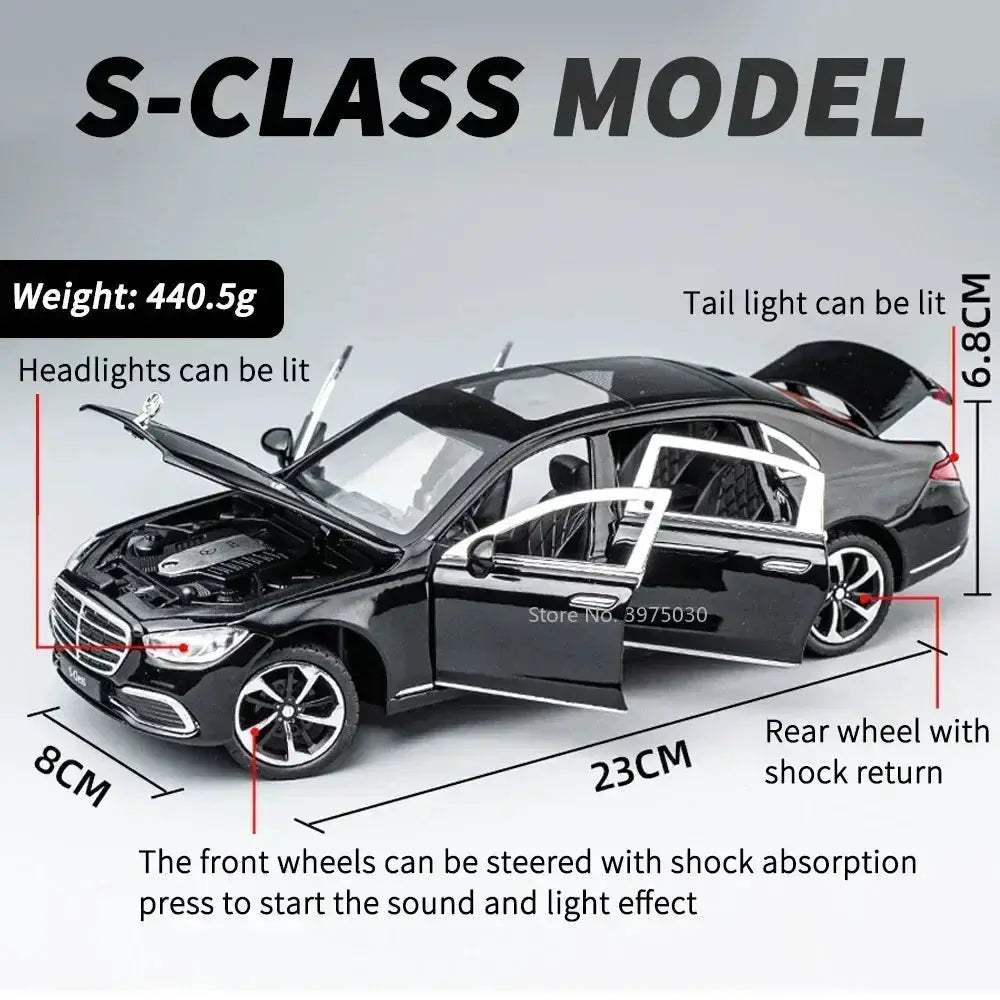 One Twenty Four Scale Diecast Car Model With Exquisite Craftsmanship - Image 3