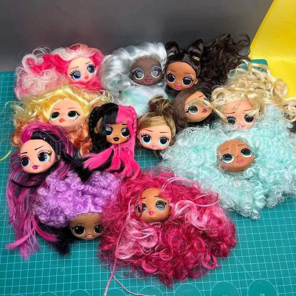 Original Backpack For Kids With Diy Doll Head Styles