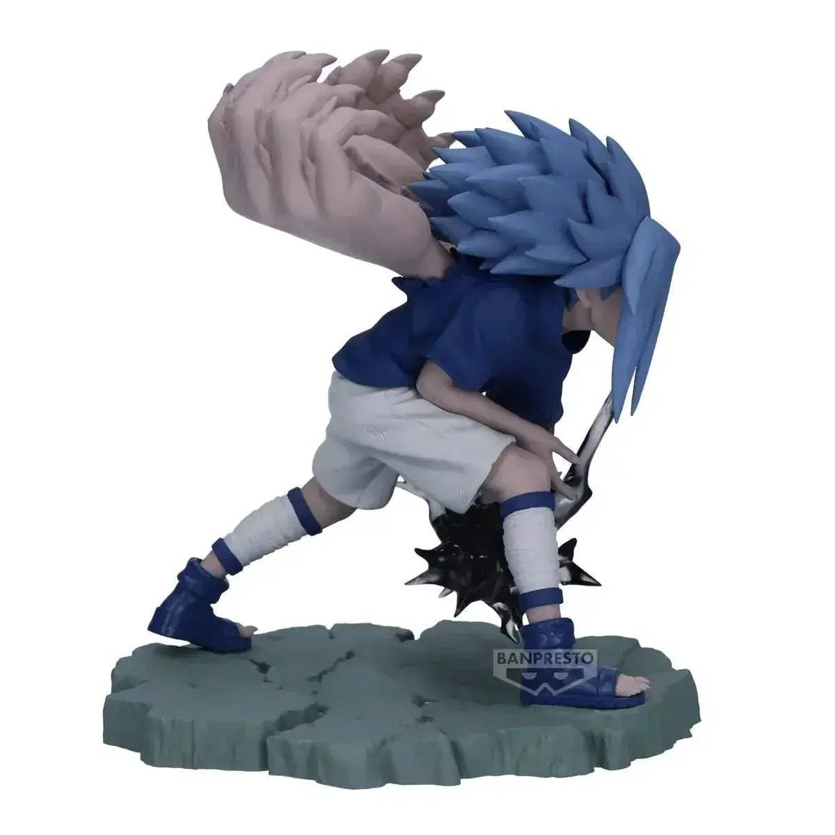 Original BANPRESTO Uchiha Sasuke vs Uzumaki Naruto Anime Figures, Naruto Shippuden Action Figurines 9 CM - Image 4