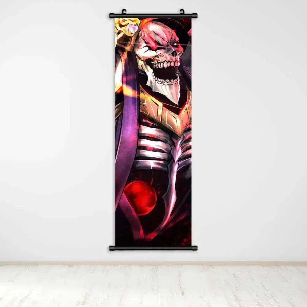 Overlord Anime Canvas Wall Art, Hanging Scrolls Digital Painting Print Posters - Image 27