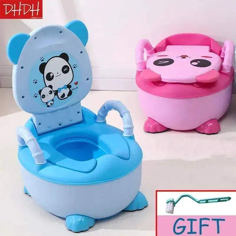 Panda Baby Potty Training Seat For Kids With Free Brush