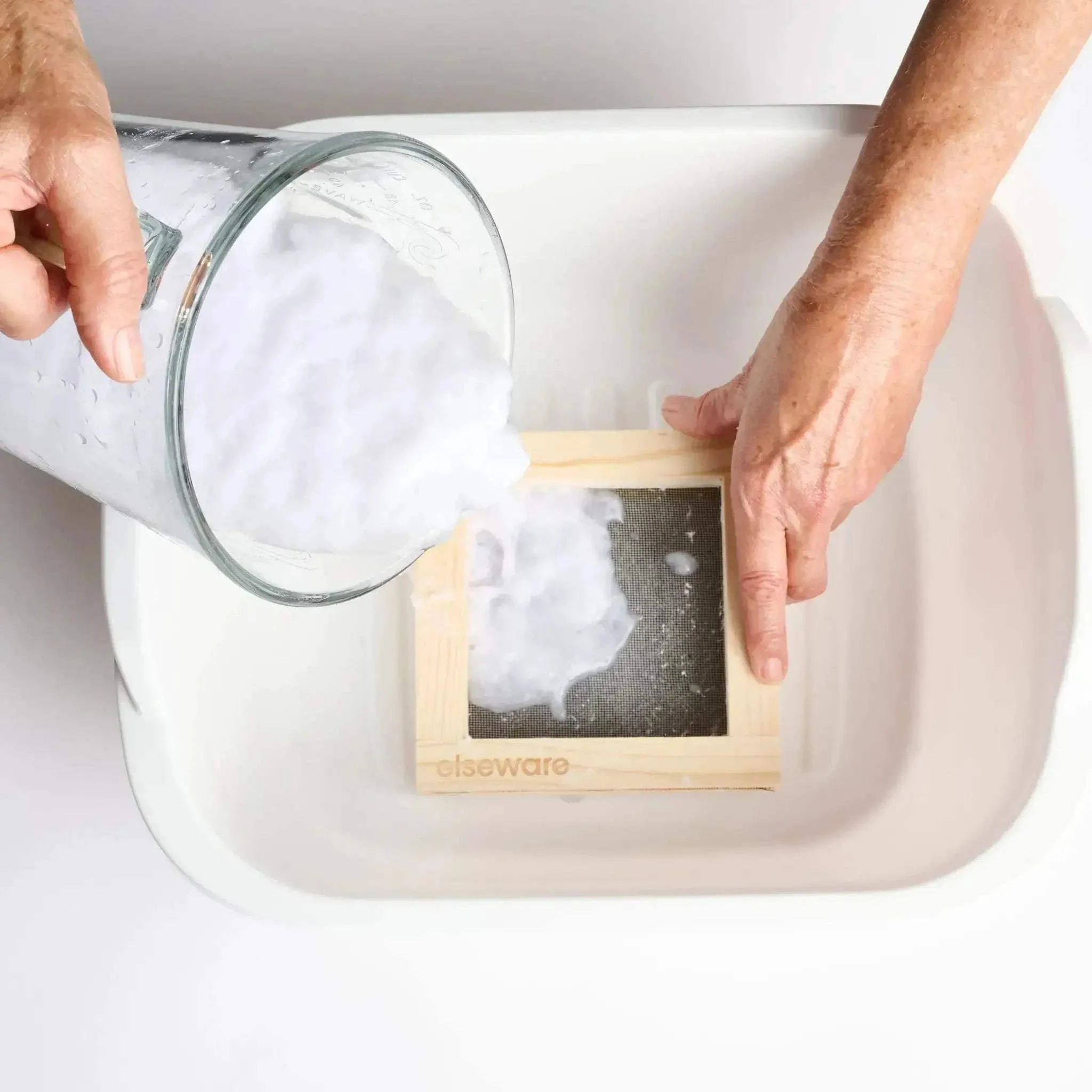 Paper Making Kit DIY – Recycled Handmade Paper Craft - Image 4