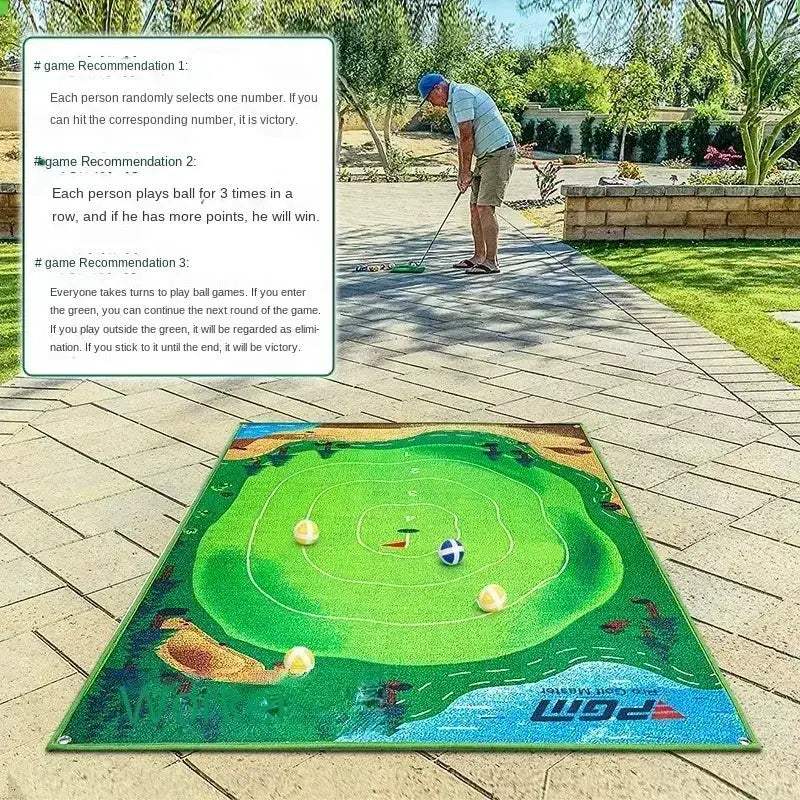PGM Indoor Mini Golf Practice Mat with Non Slip Base - Image 3