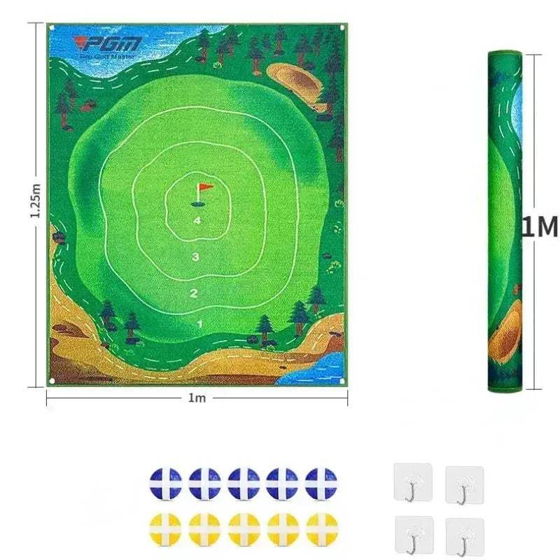 PGM Indoor Mini Golf Practice Mat with Non Slip Base - Image 9