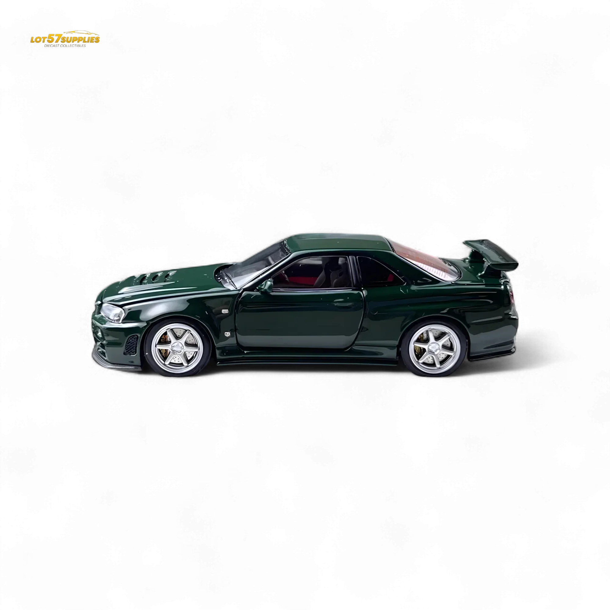 PGM Nissan GTR R34 Z-TUNE British Green 1:64 - Image 4