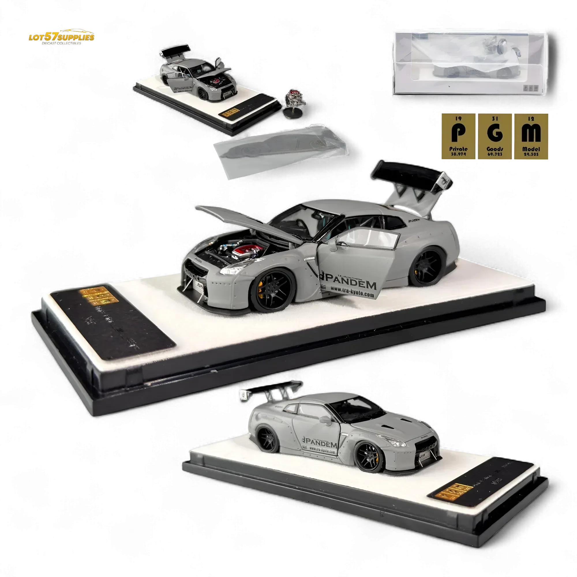 PGM Rocket Bunny R35 GTR Wide Body Diecast 1:64 Edition