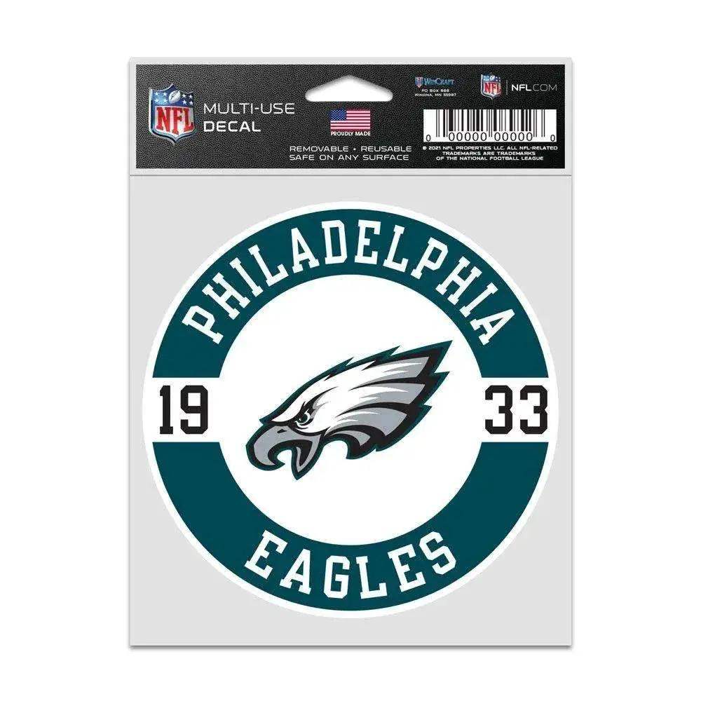 Philadelphia Eagles Patch Decal 3.75x5 Inches Wincraft