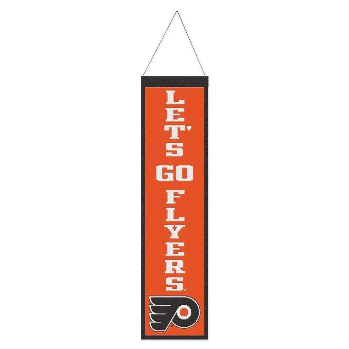 Philadelphia Flyers Wool Banner 8x32 Heritage Slogan