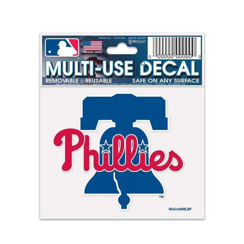 Philadelphia Phillies Decal 3x4 Outdoor Multi Use Vinyl