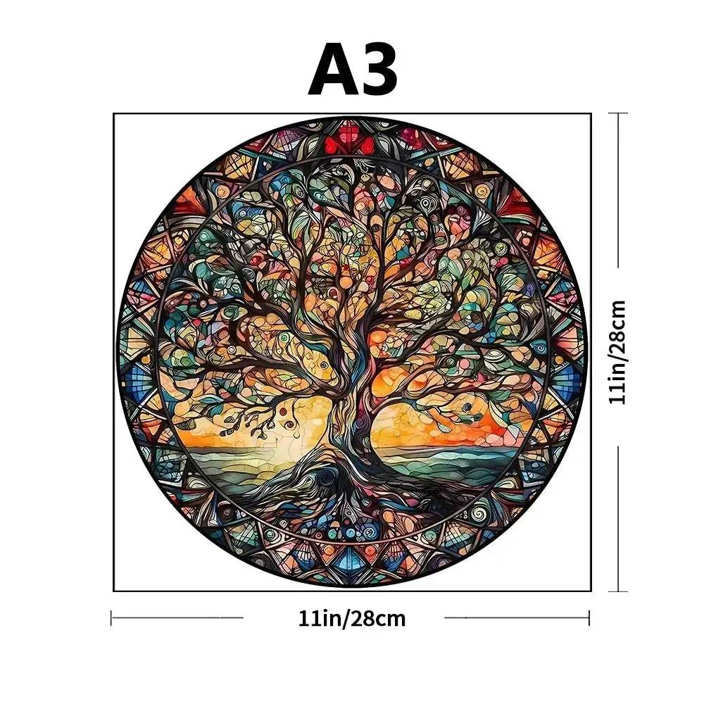 Phoenix Themed Wooden Jigsaw Puzzle For Adults Great Gift - Image 12