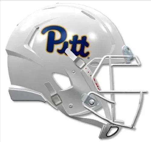 Pittsburgh Panthers Riddell Helmet Full Size White