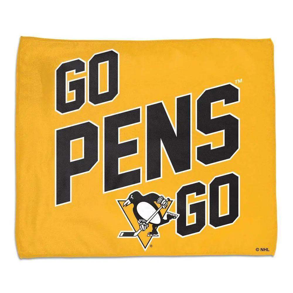 Pittsburgh Penguins Rally Towel 15x18 Full Color Gameday