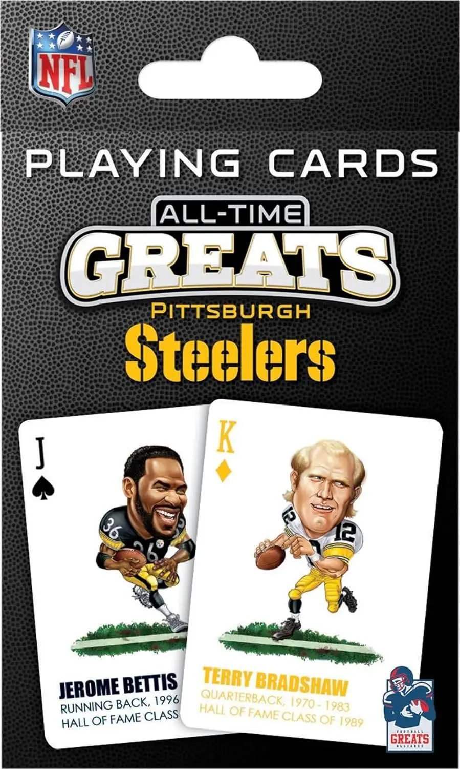 Pittsburgh Steelers All Time Greats Playing Cards Set