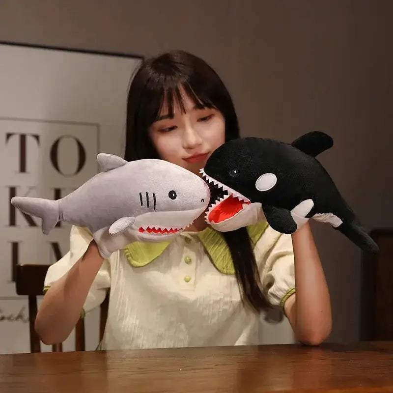 Plush Hand Puppets With Lifelike Animal Characters - Image 3