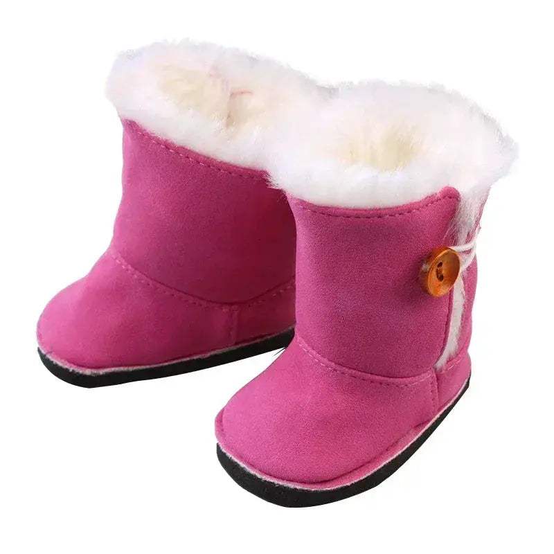 Plush Snow Boots For 18 Inch Dolls Our Generation Gift - Image 11