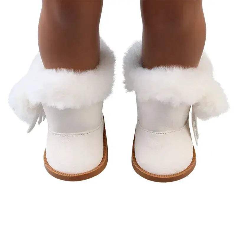Plush Snow Boots For 18 Inch Dolls Our Generation Gift - Image 13