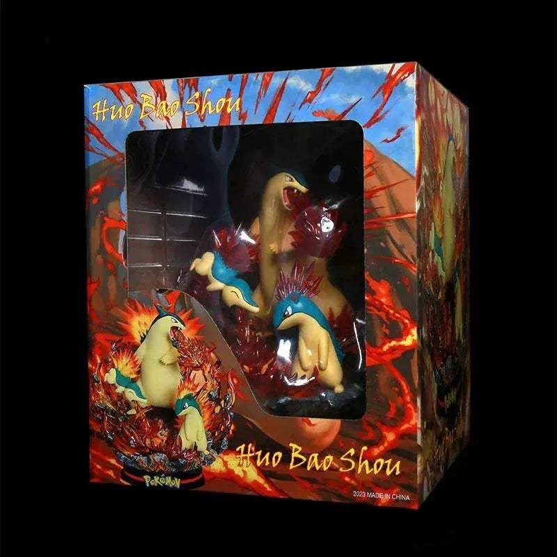 Pokemon Evolution LED Anime Figures, PVC Statue Model Toy Collections 20-35cm - Image 30