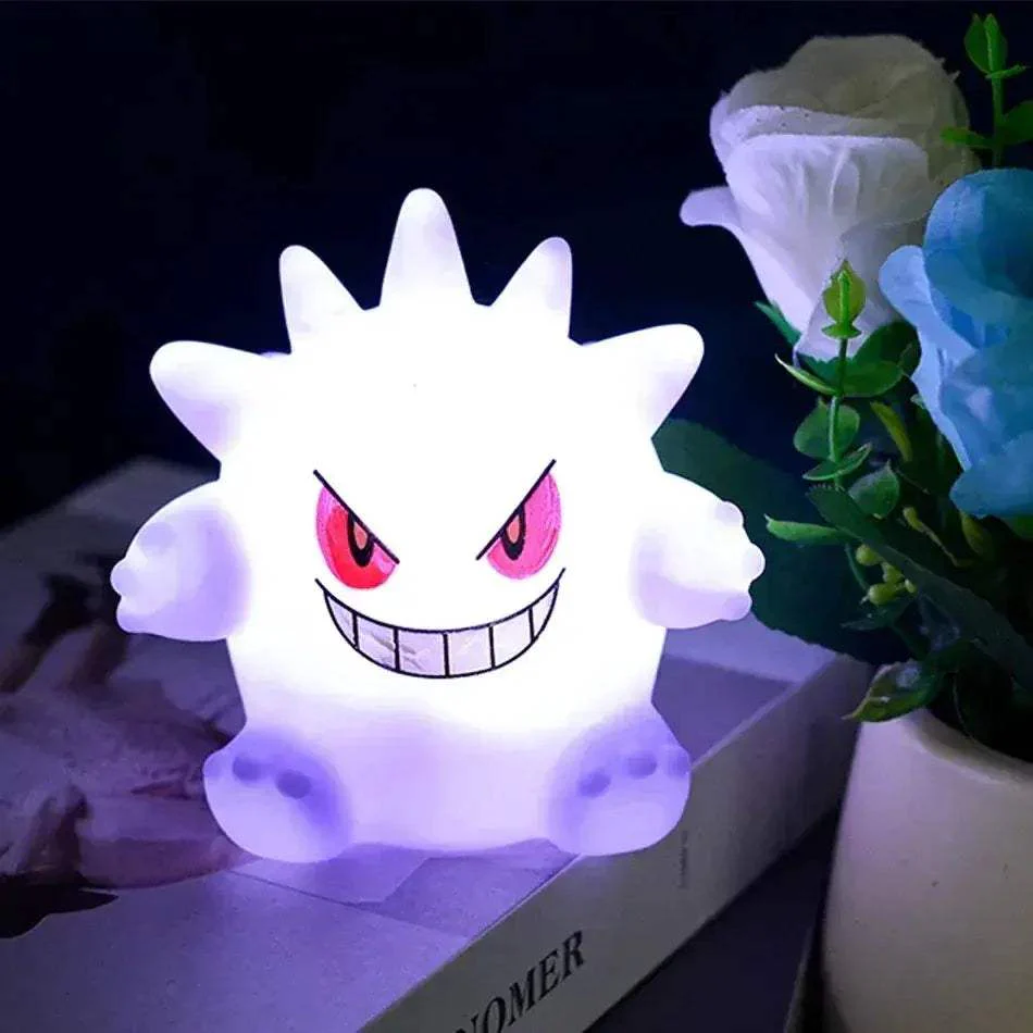 Pokemon Night Light Glowing Anime Figures, Gengar Squirtle Charmander Psyduck Bedside Led Lamp 12 CM - Image 2