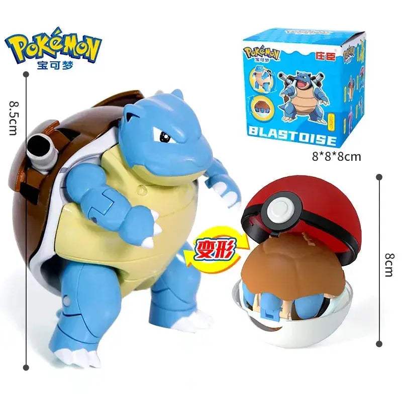 Pokemon Pokeball Anime Figures Toys, Pikachu Gengar Dragonite Snorlax Lapras Pocket Pokeball Toys - Image 28