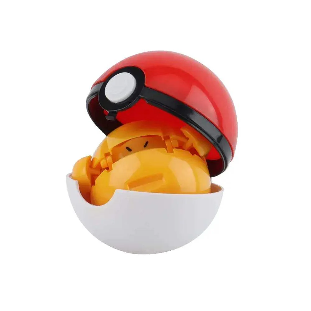 Pokemon Pokeball Anime Figures Toys, Pikachu Gengar Dragonite Snorlax Lapras Pocket Pokeball Toys - Image 63