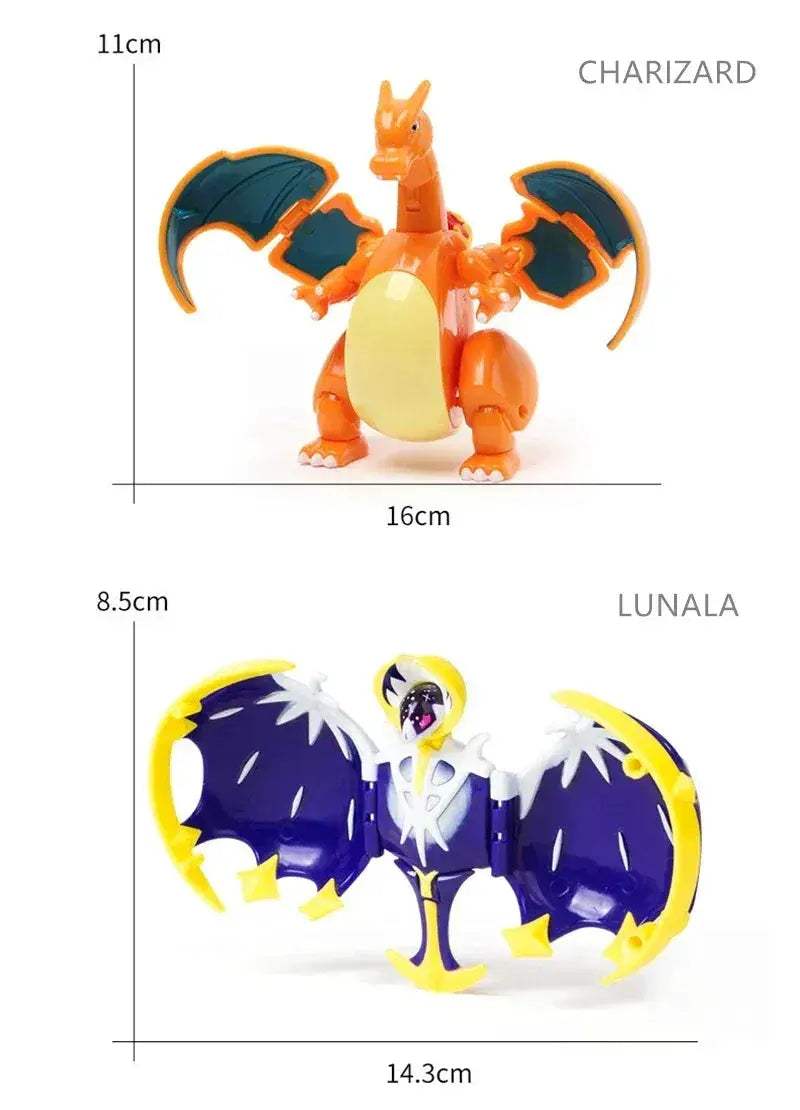 Pokemon Pokeball Anime Figures Toys, Pikachu Gengar Dragonite Snorlax Lapras Pocket Pokeball Toys - Image 71