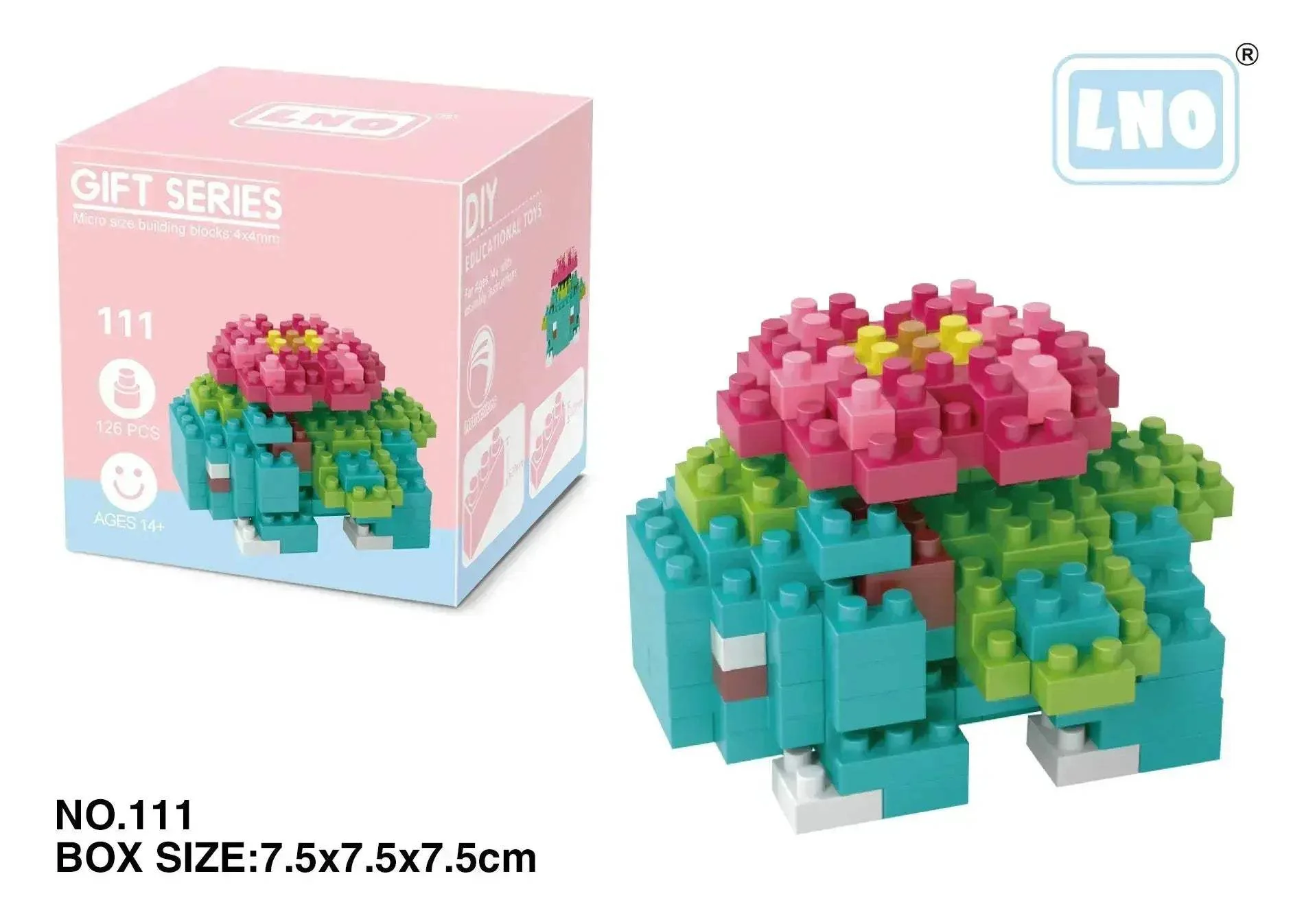 Pokemon Nanoblock Charizard Kyogre Groudon Rayquaza Set Educational - Image 16