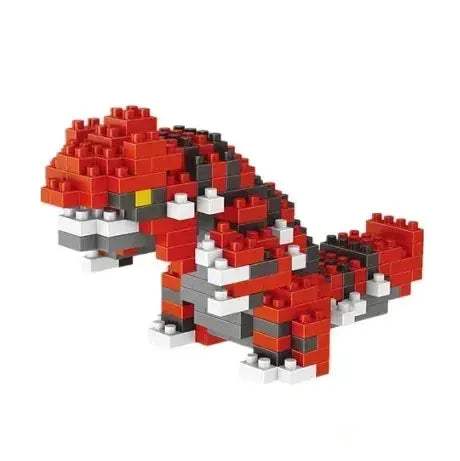 Pokemon Nanoblock Charizard Kyogre Groudon Rayquaza Set Educational - Image 26