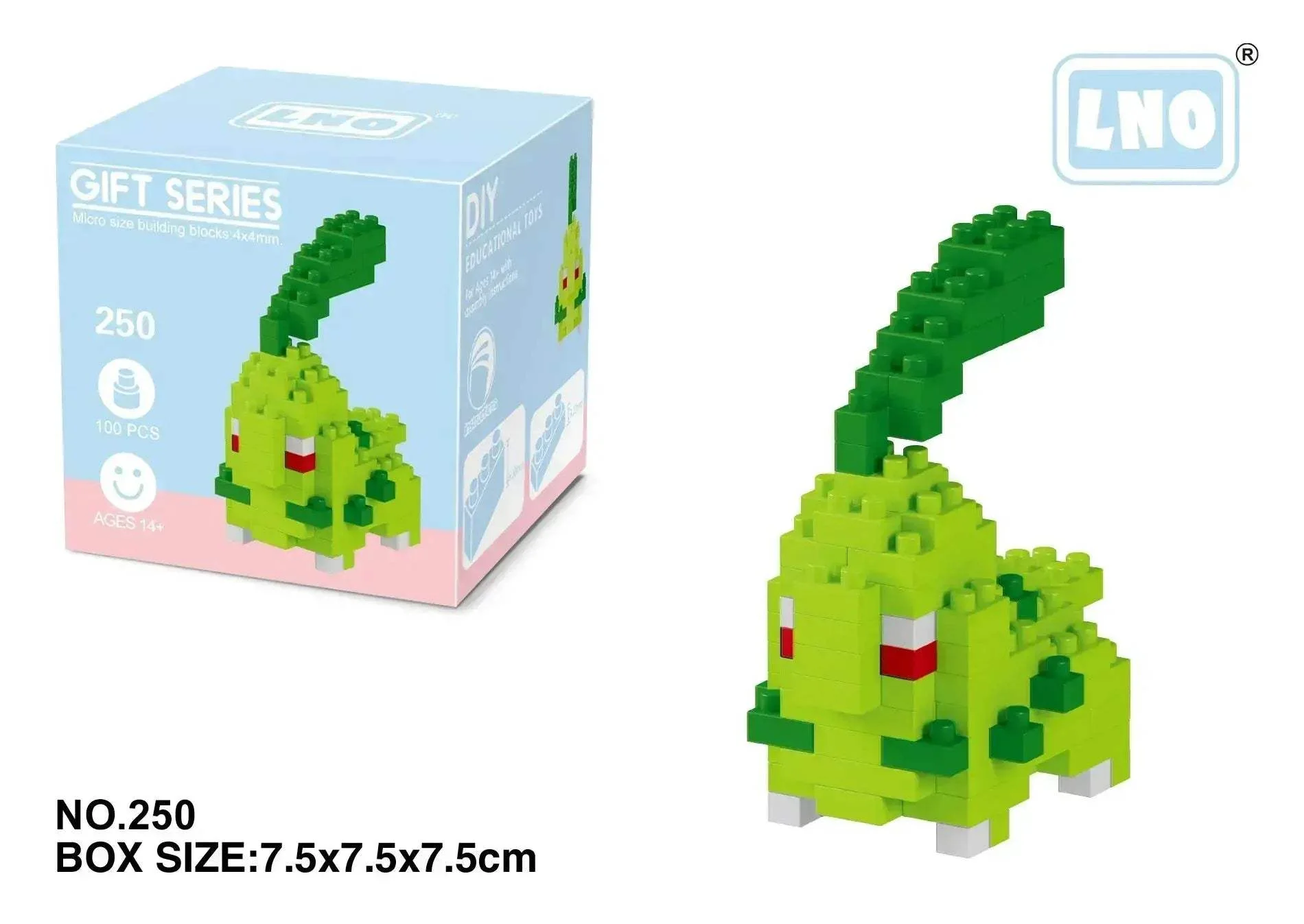 Pokemon Nanoblock Charizard Kyogre Groudon Rayquaza Set Educational - Image 9