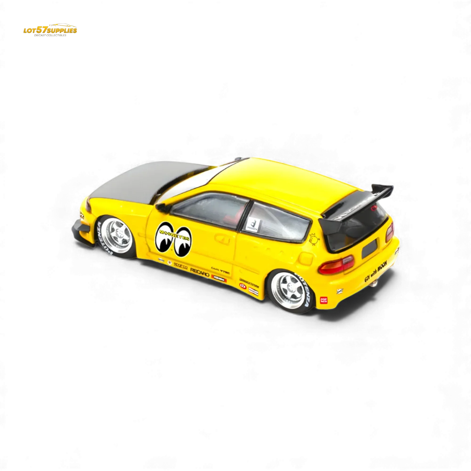 Pop Race Pandem Civic EG6 MOONEYES 1:64 - Image 3