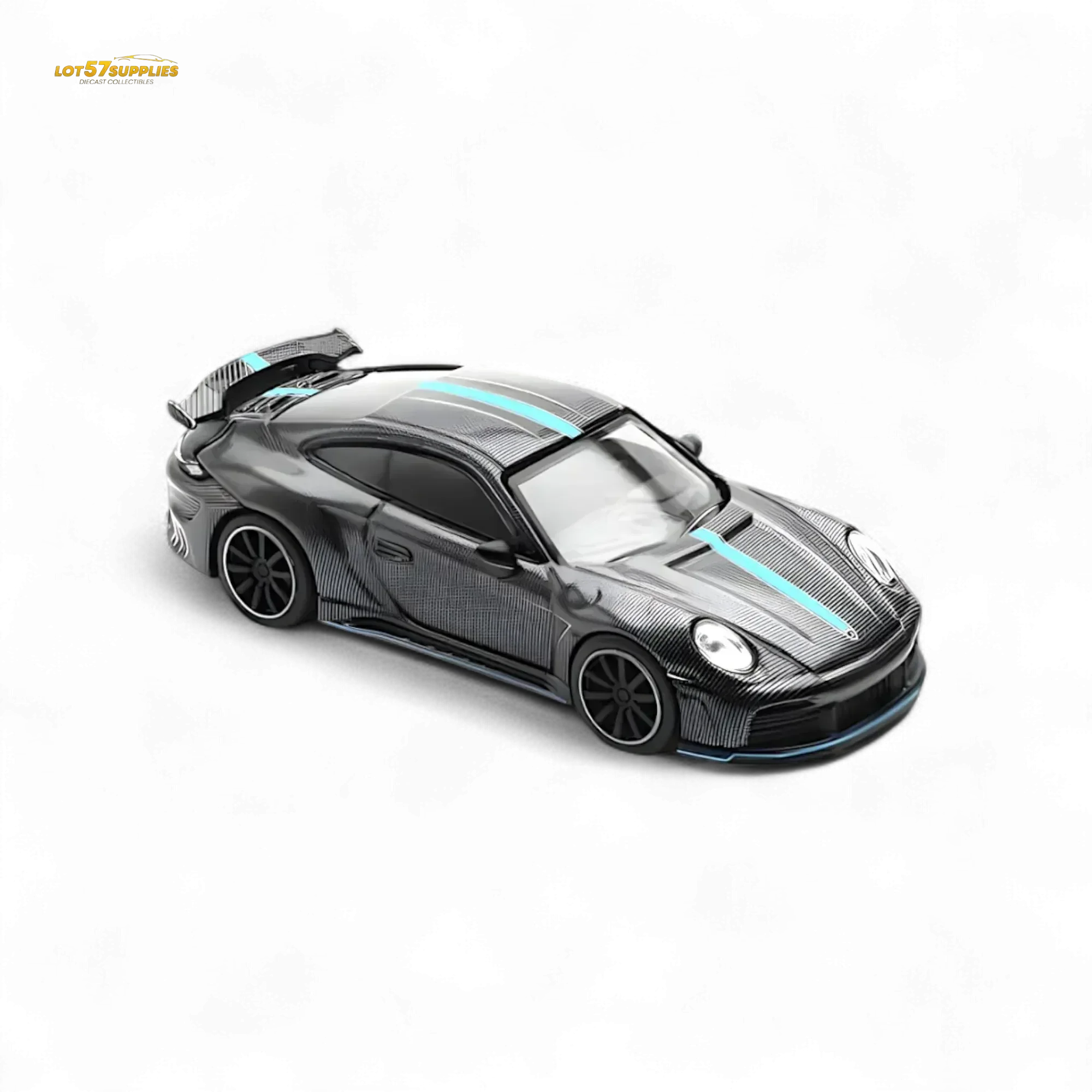 PopRace Porsche 992 Stinger GTR Carbon Edition 1:64