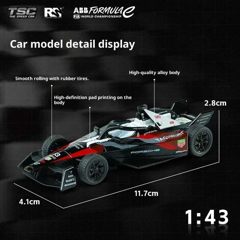 Porsche Diecast 1:43 Alloy Car Model For Collectors Display - Image 3