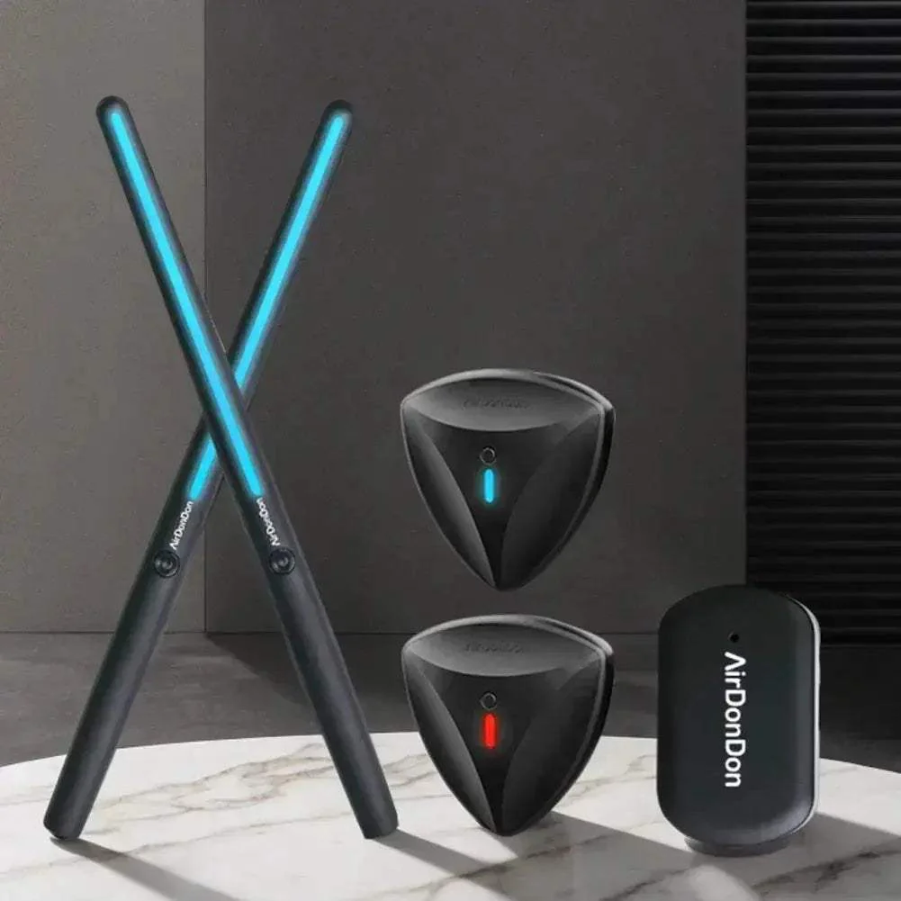 Portable Air Drum Set Bluetooth Compatible Electronic Drums - Image 2