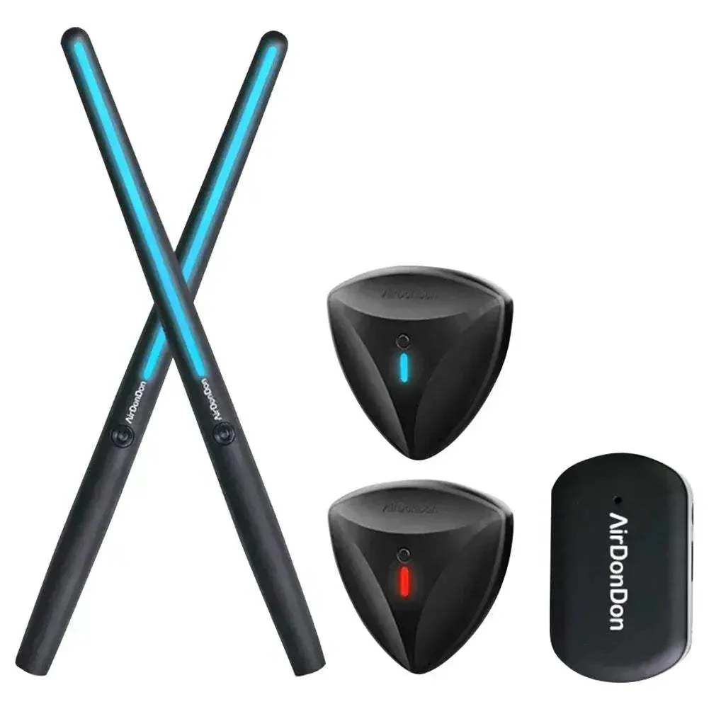 Portable Air Drum Set With Foot Sensor And Bluetooth - Image 9