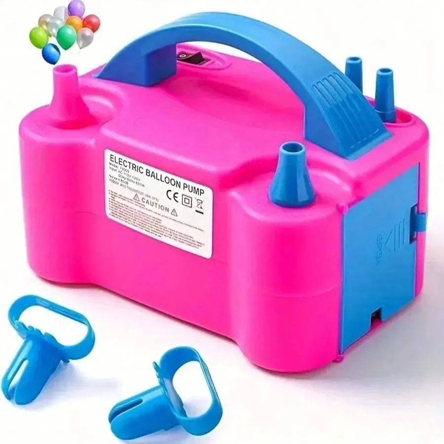 Portable Automatic Electric Balloon Pump With Dual Hole Inflation - Image 2