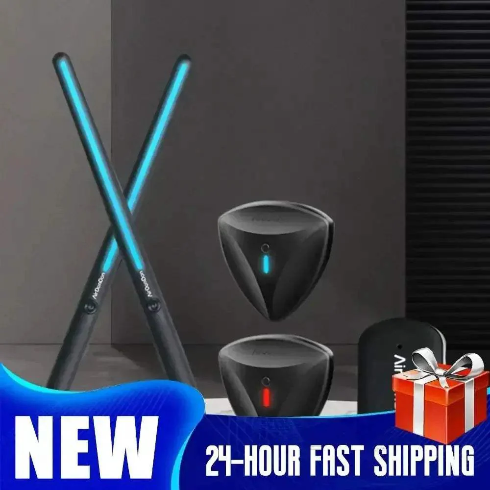 Portable Bluetooth Air Drum Set for Beginners with Foot Sensor - Image 2