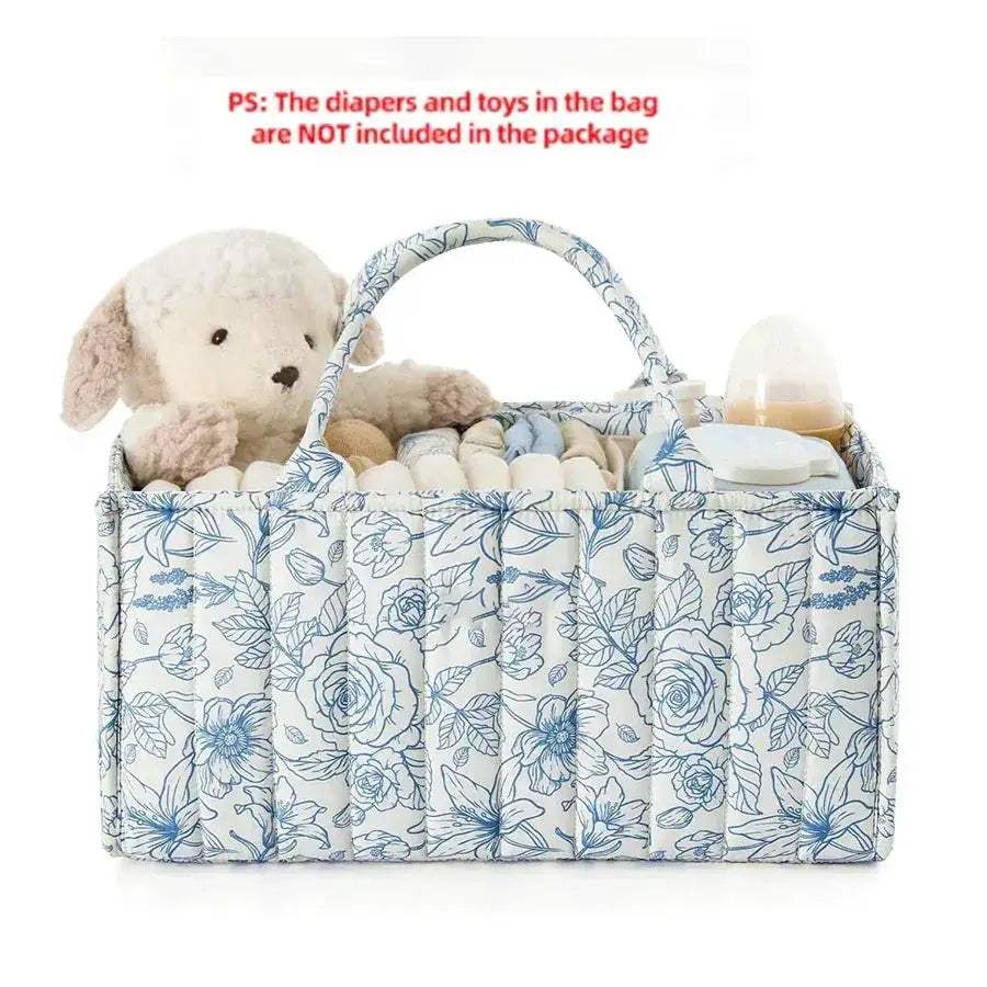 Portable Diaper Organizer Bag With High Capacity Storage - Image 7